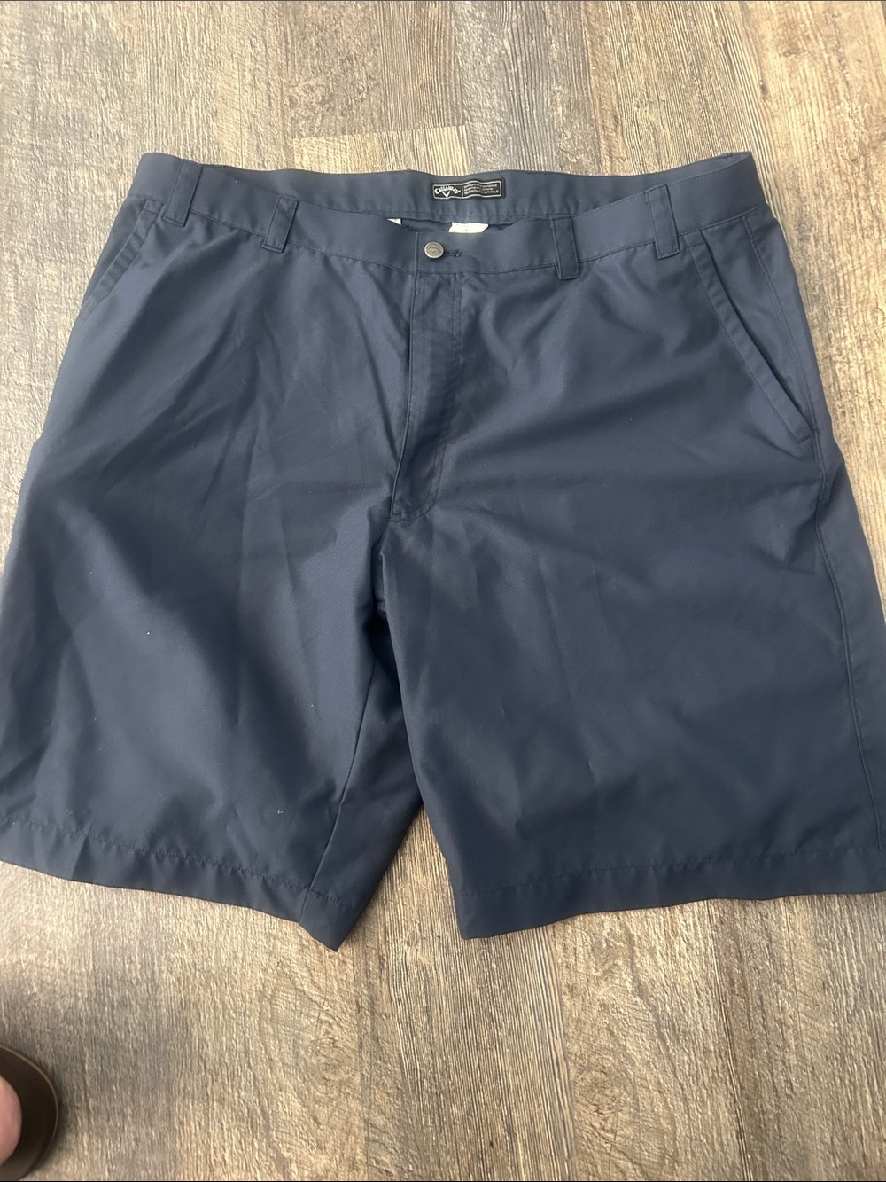 Callaway Men's Navy Flat Front Performance Shorts